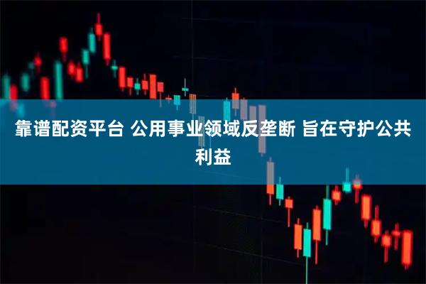 靠谱配资平台 公用事业领域反垄断 旨在守护公共利益
