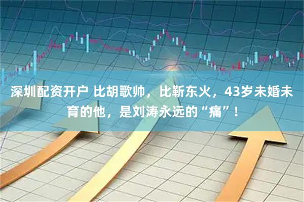深圳配资开户 比胡歌帅，比靳东火，43岁未婚未育的他，是刘涛永远的“痛”！